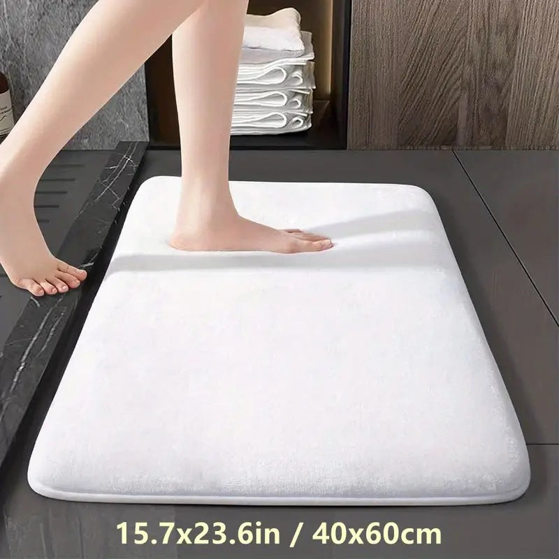 Non-slip Water-Absorbing Bathroom Floor Mat - Quick-Drying Door Rug