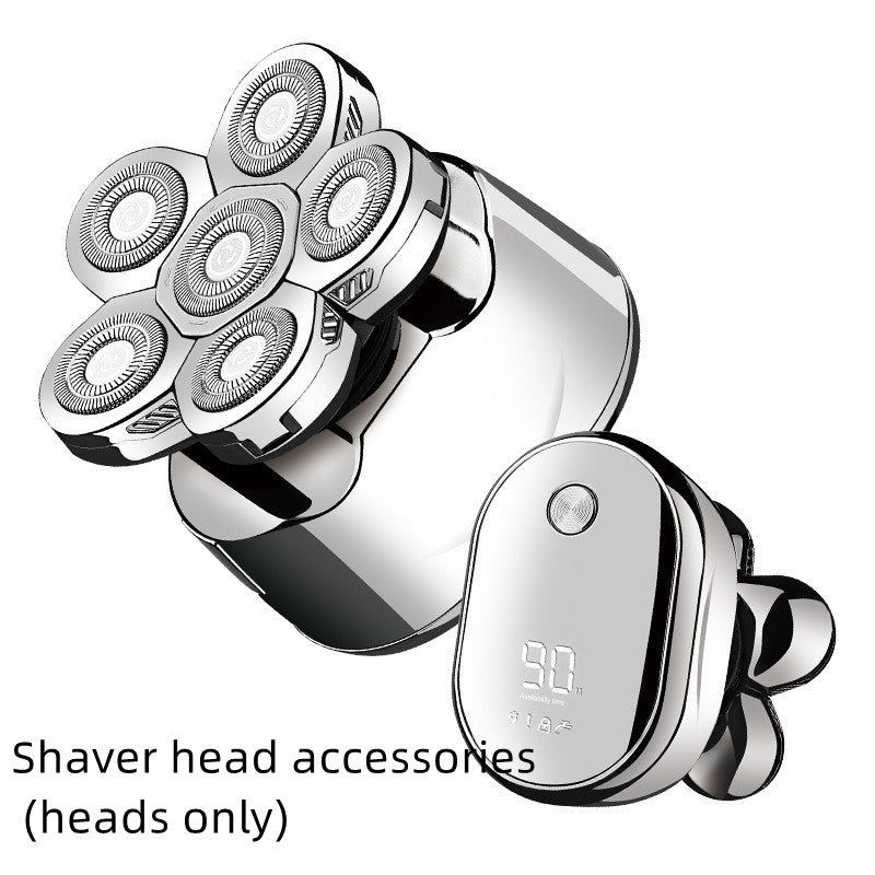 Multi-Function Electric Razor for Men with 6 Blades and Trimming Set