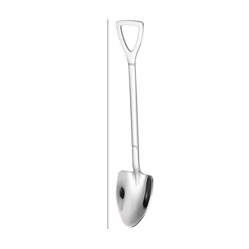 Stainless Steel Spade Spoon for Watermelon Ice Cream - Multiple Colors