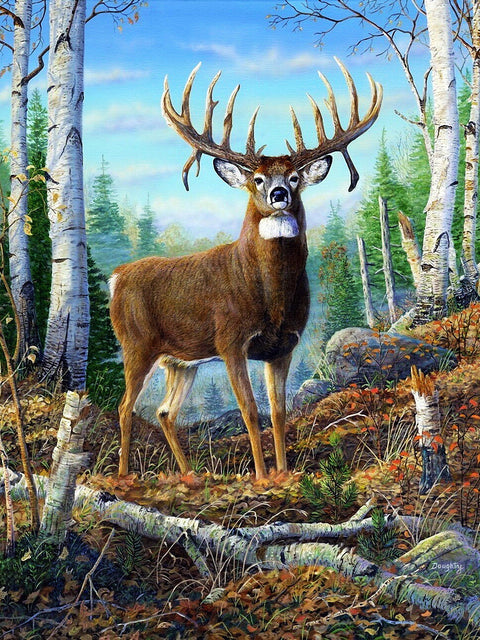 Diamond Painting Animal Deer Cross Stitch Art Kit Home Decor Gift