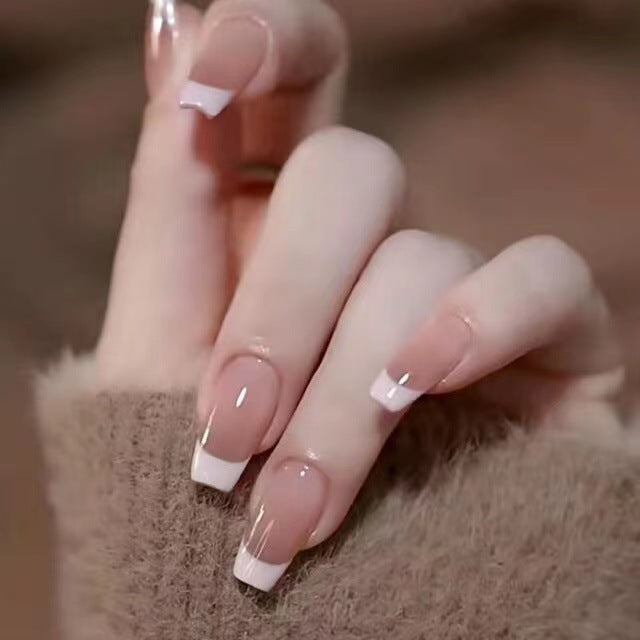 Fake Nail Stickers with Armor Classic Nail Tips for Nail Art and Manicure