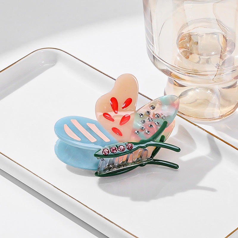 Acetate Hair Grab Clip - Korean Style Shark Grip