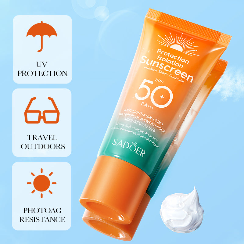 Dual-Tube Repairing Sunscreen SPF 50 - 50g