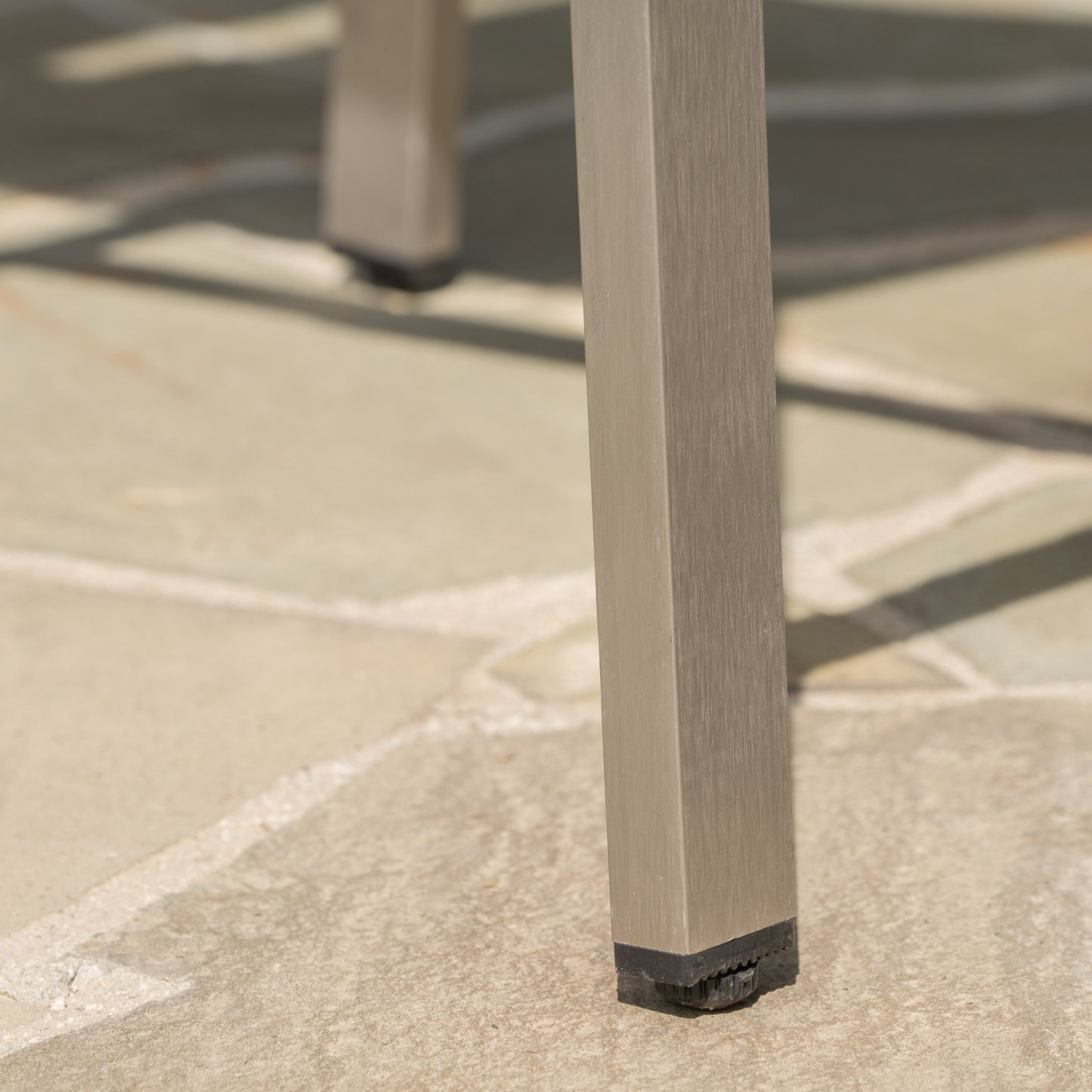 Outdoor 29.50 Rust-Proof Aluminum Barstools With PE Rattan Seat And