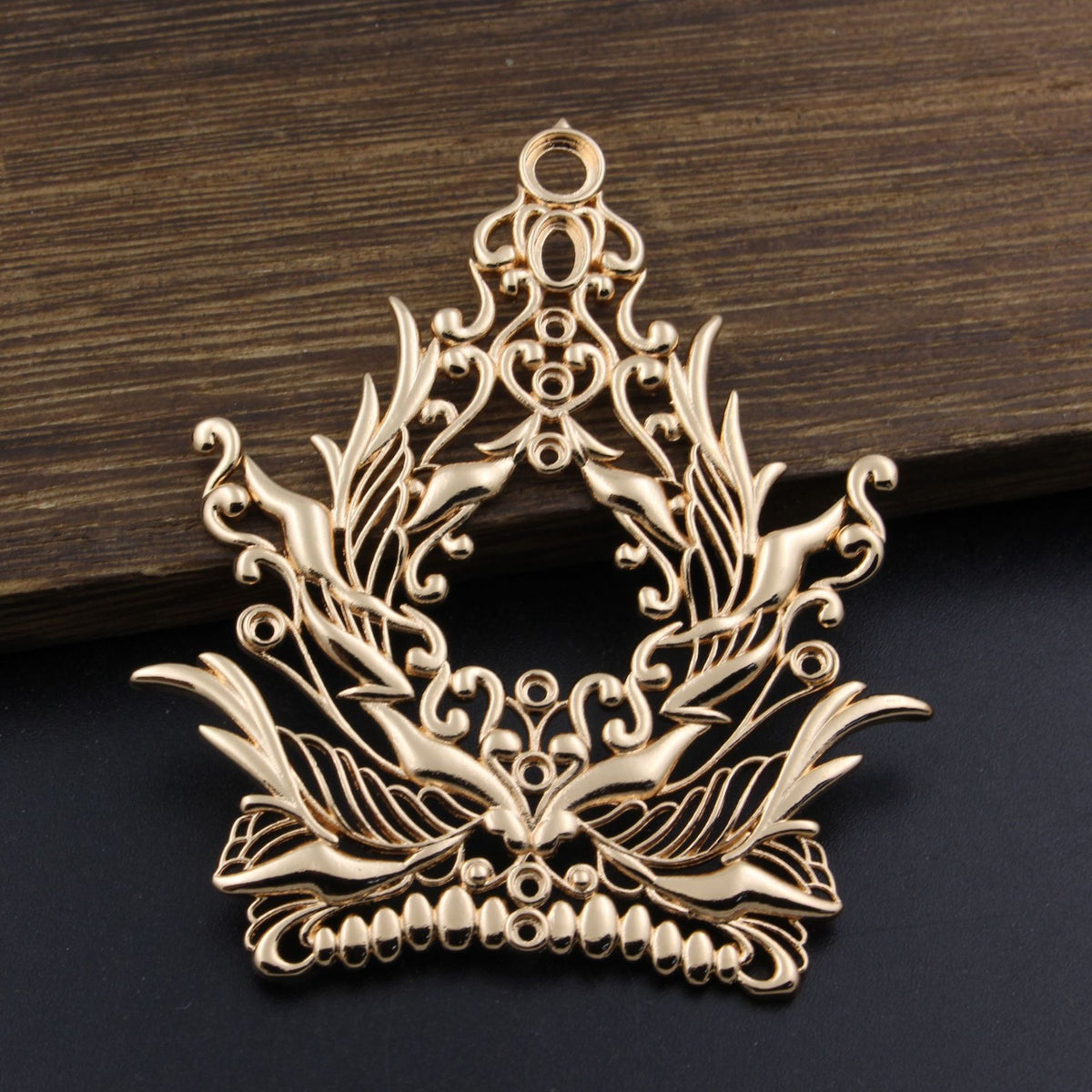 DIY Copper Hairpin Pendant Accessory
