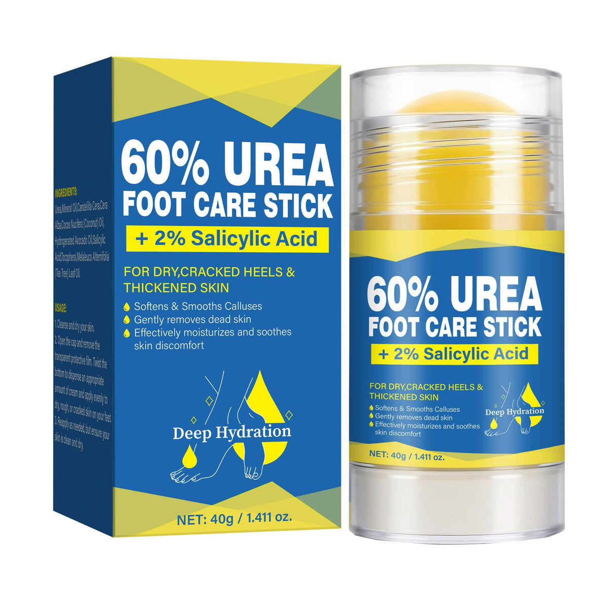 Urea Cream Stick with 2% Salicylate for Skin Care - CJ