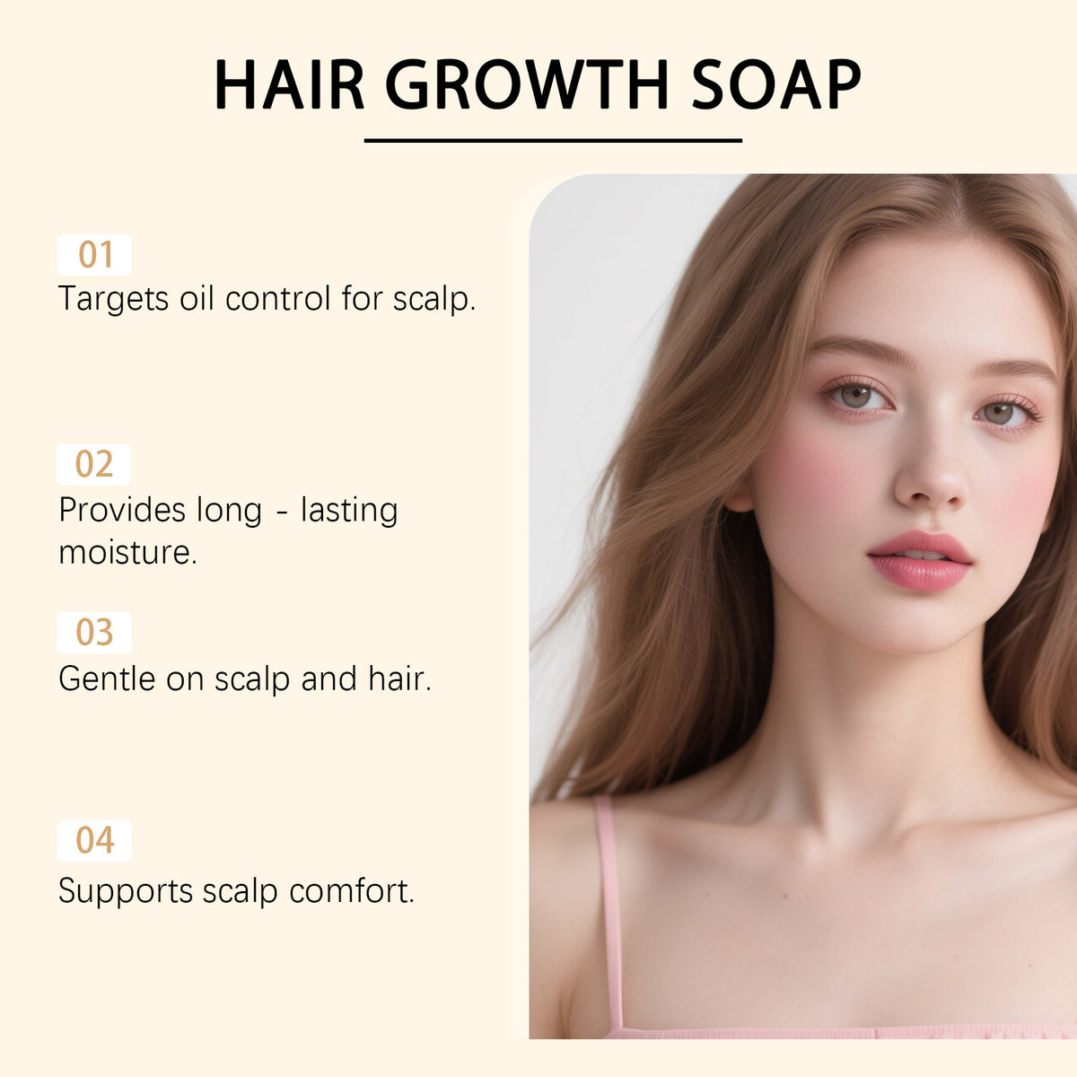 Hair Growth Bar Soap - 60g