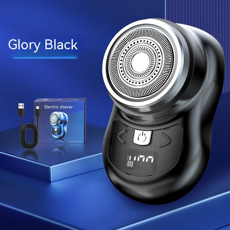 USB Electric Shaver with LED Battery Display