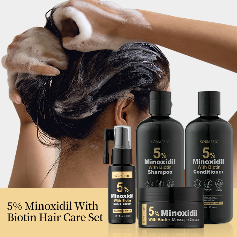 Minoxidil Scalp Revitalization 4-in-1 Hair Care Set