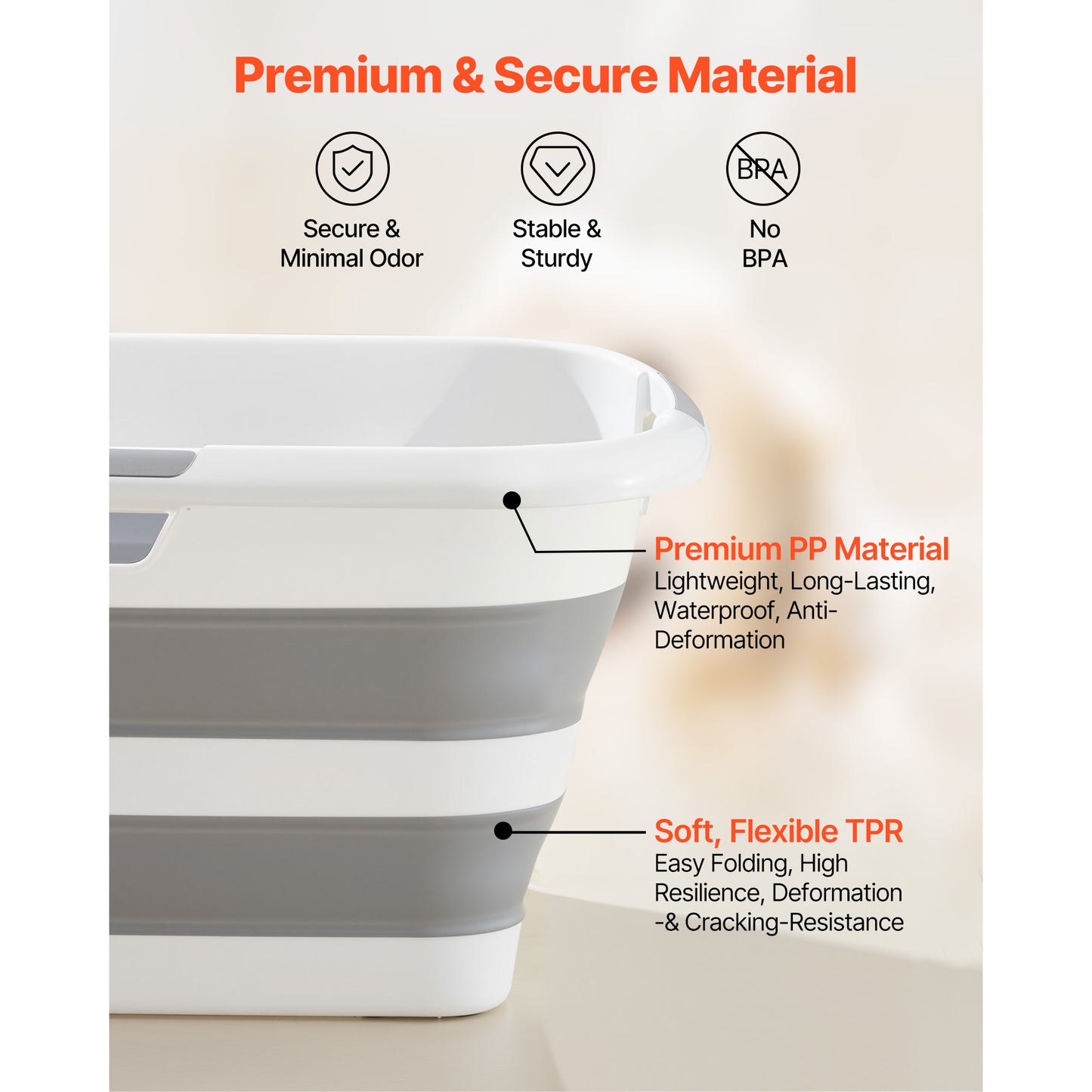 Collapsible Dog Bath Tub with Drain for Pet Grooming - Portable & Space-Saving