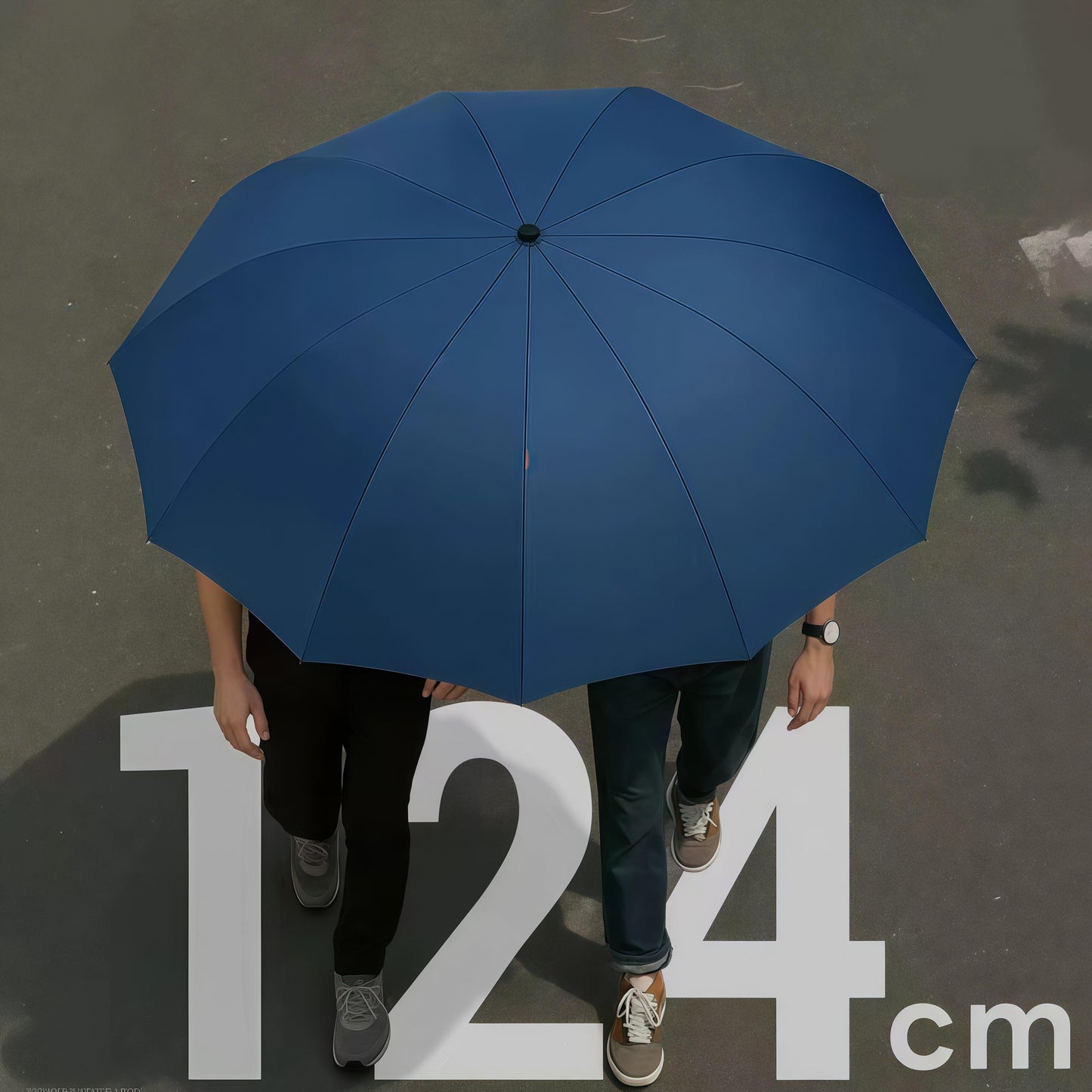 Windproof Waterproof Double Umbrella - Automatic Open/Close
