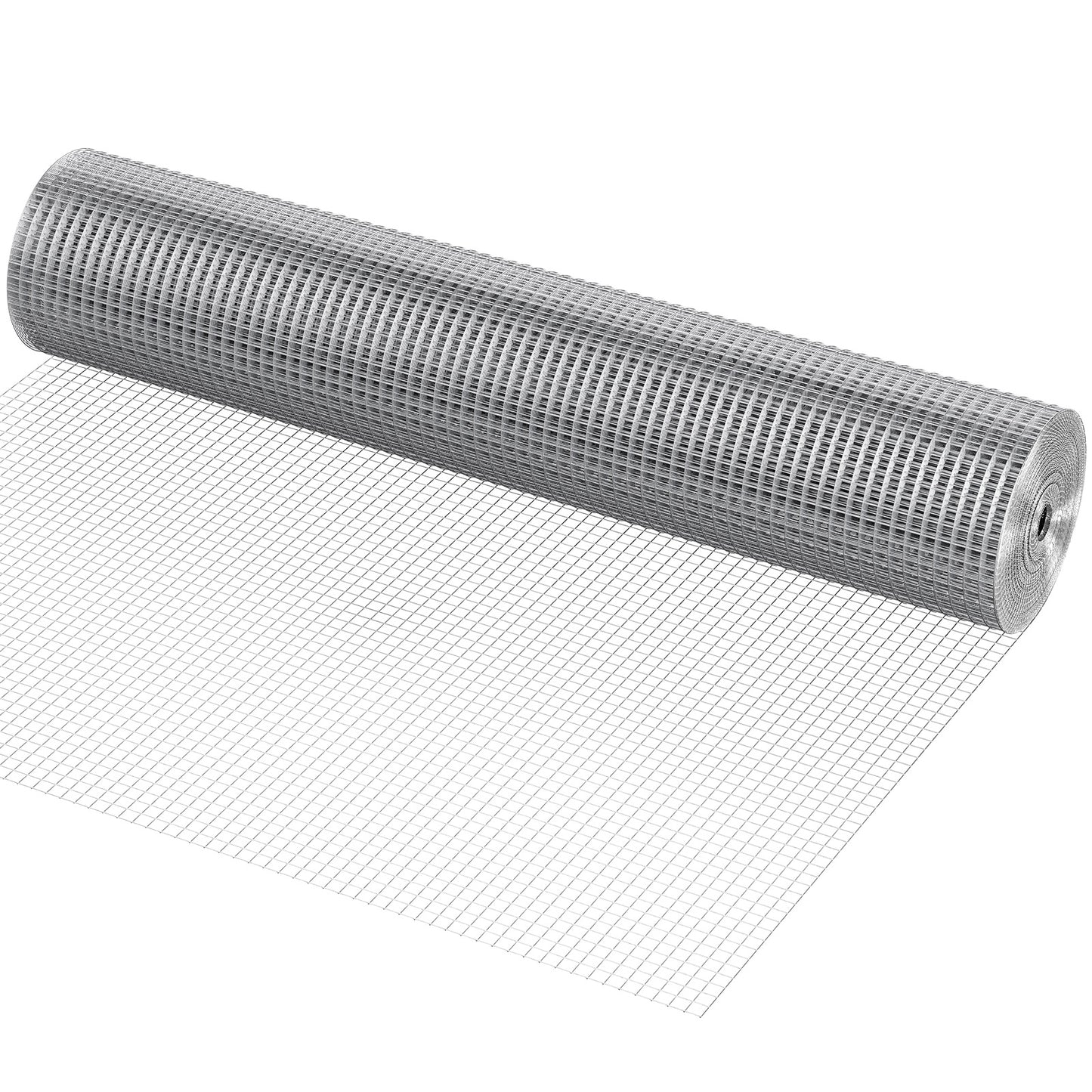 1/2 Inch Galvanized Wire Mesh Roll 36x50 Ft Fencing for Poultry Garden Supports