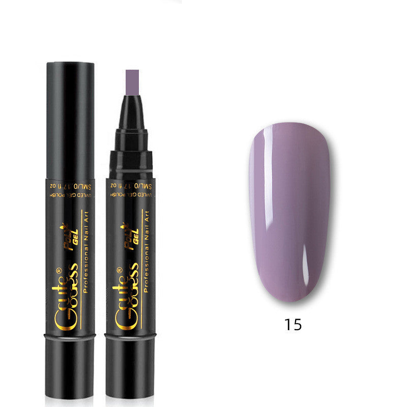 3-in-1 Magnetic Nail Art Pen - Quick-Dry Gel for French & Water Ripple Effects