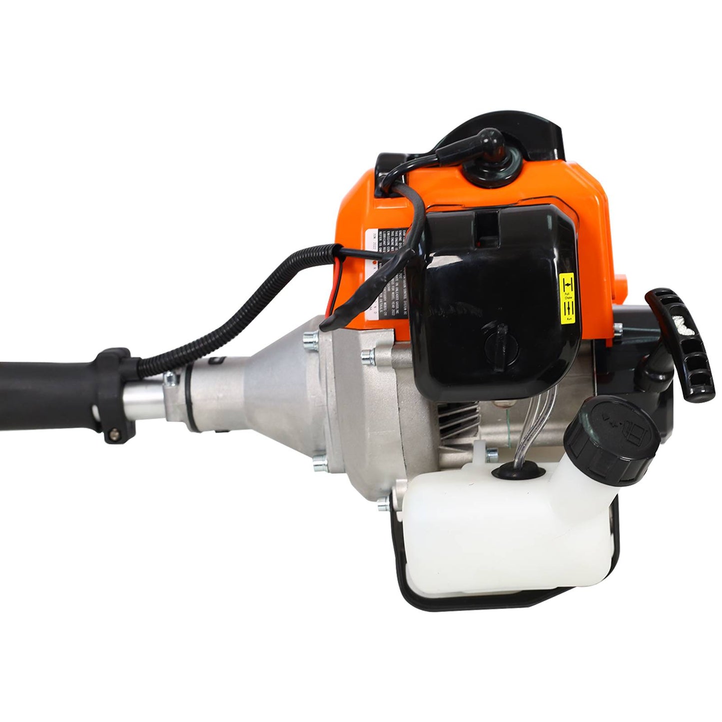 4-in-1 Gas Powered Multi-Functional Trimming Tool with Pole Saw, Hedge Trimmer & Brush Cutter