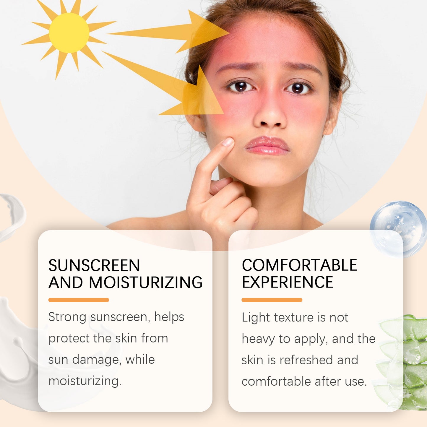 Brightening Sunscreen Body Lotion with Niacinamide - Moisturizing Formula