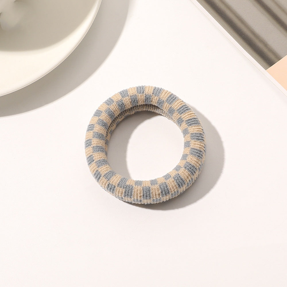 Hair Ring Towel Coarse Rubber Strap Hair Accessory for Women