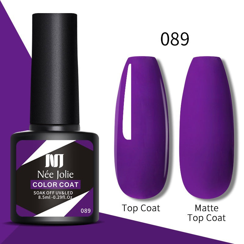 Reflective Gel Nail Polish Set - Christmas Red UV-LED Safe Long-Lasting