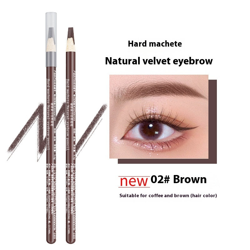 Waterproof Natural Eyebrow Pencil - Smudge-Proof Makeup for Precise Brows