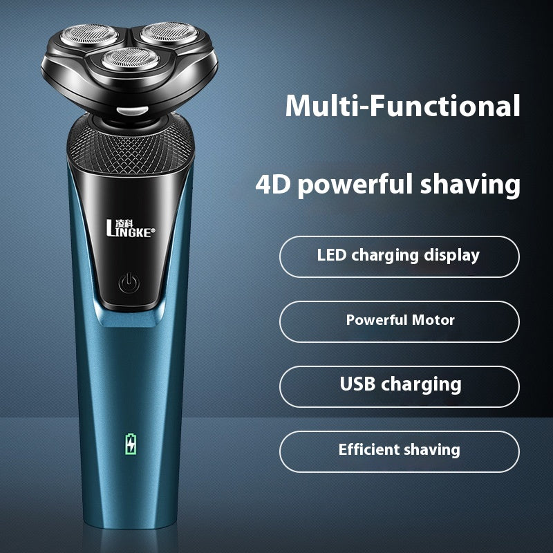 Three-in-One Men's Electric Shaver