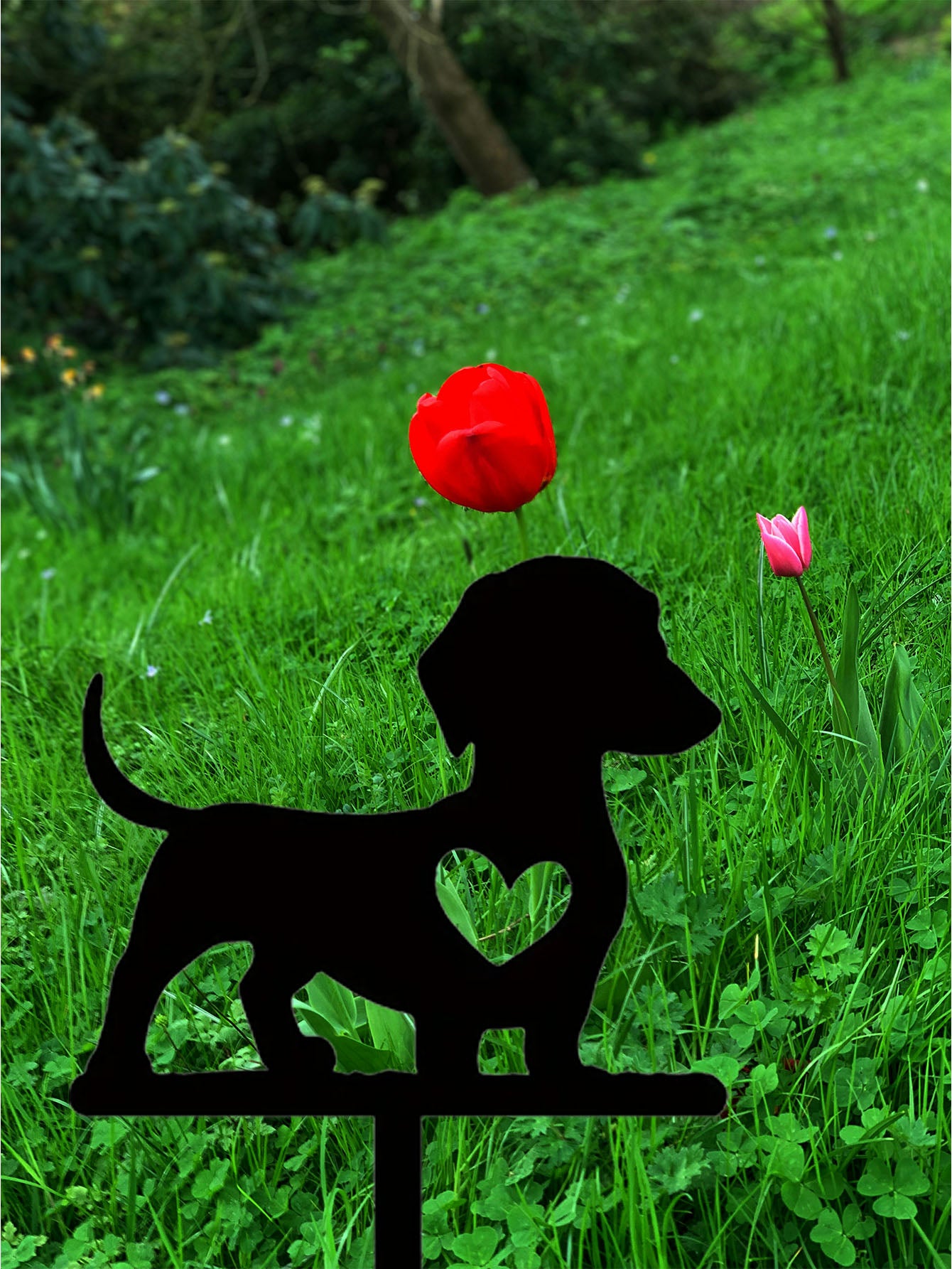 Personalized Hand-Engraved Pet Memorial Plaque - Dog Loss Gift