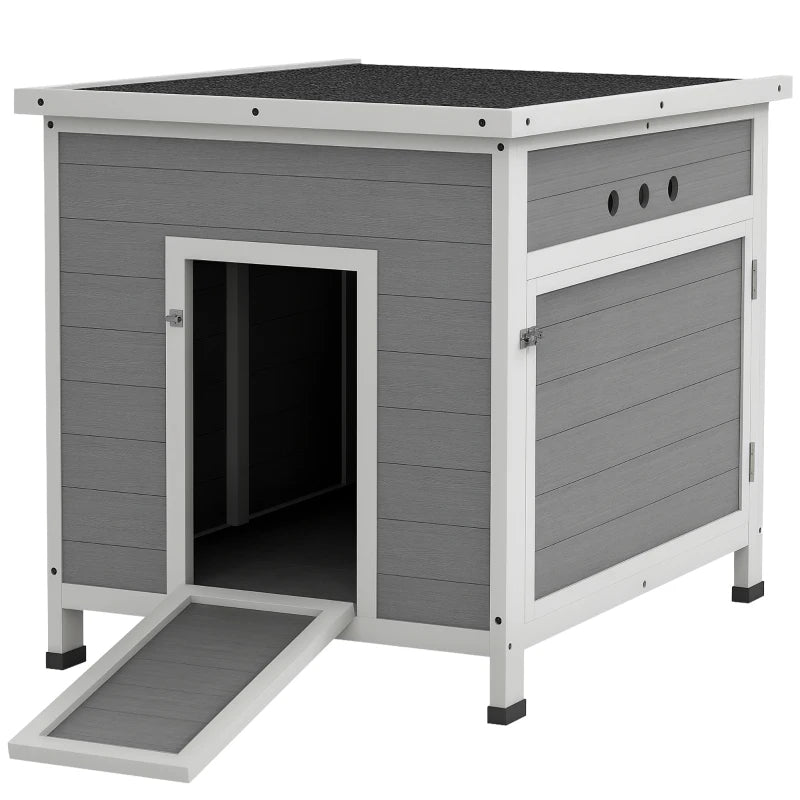Duck Coop with Openable Roof and Removable Floor - Spacious Pet House for Ducks and Poultry