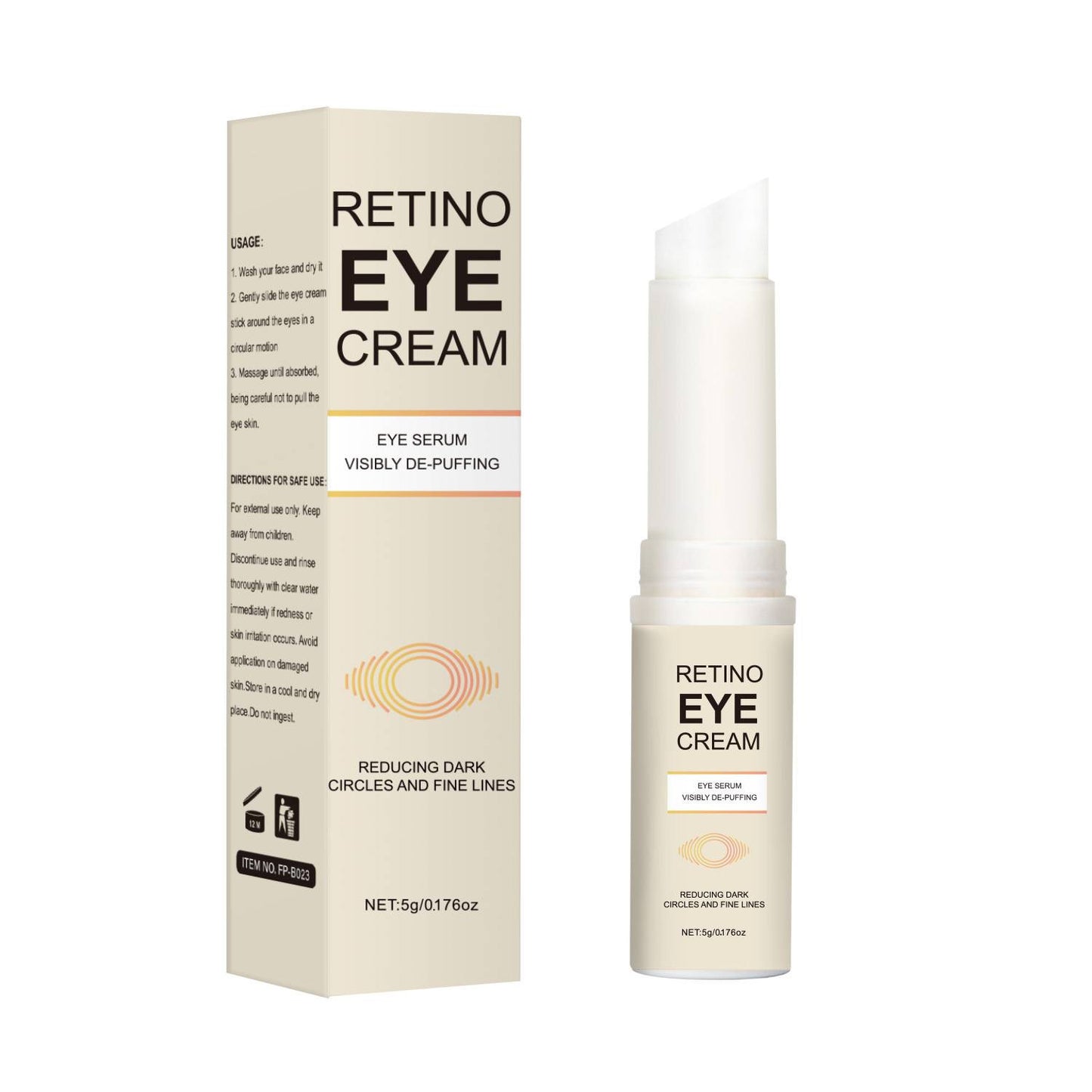 5G Moisturizing Eye Cream for Dark Circles - Hydrating & Fade Fade