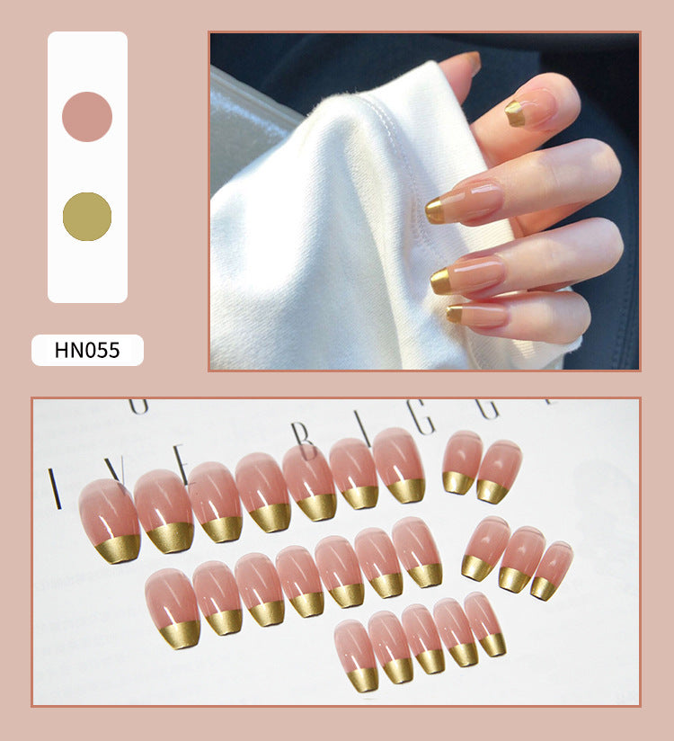 Fake Nail Art Patches - Wearable Nail Decorations for DIY Manicure
