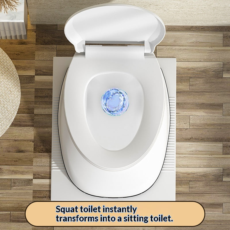 Portable Commode for Elderly & Adults with Limited Mobility - Safe Indoor Use