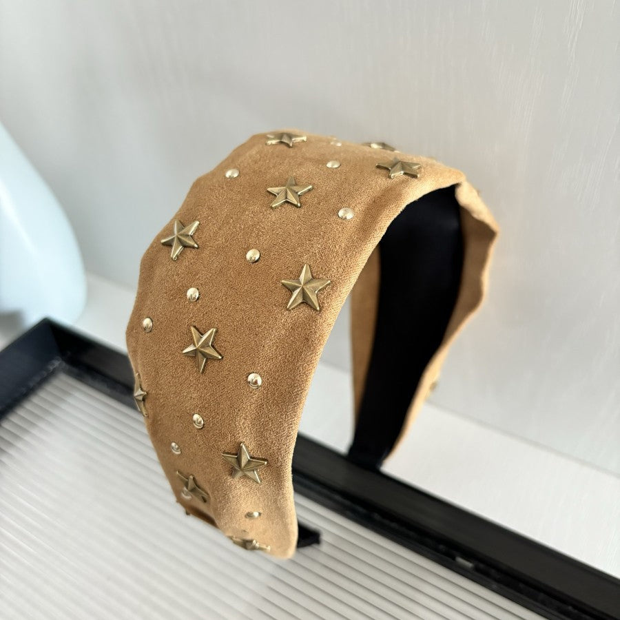 All-Match Rivet Headband for Women - Simple, Stylish Hair Accessory