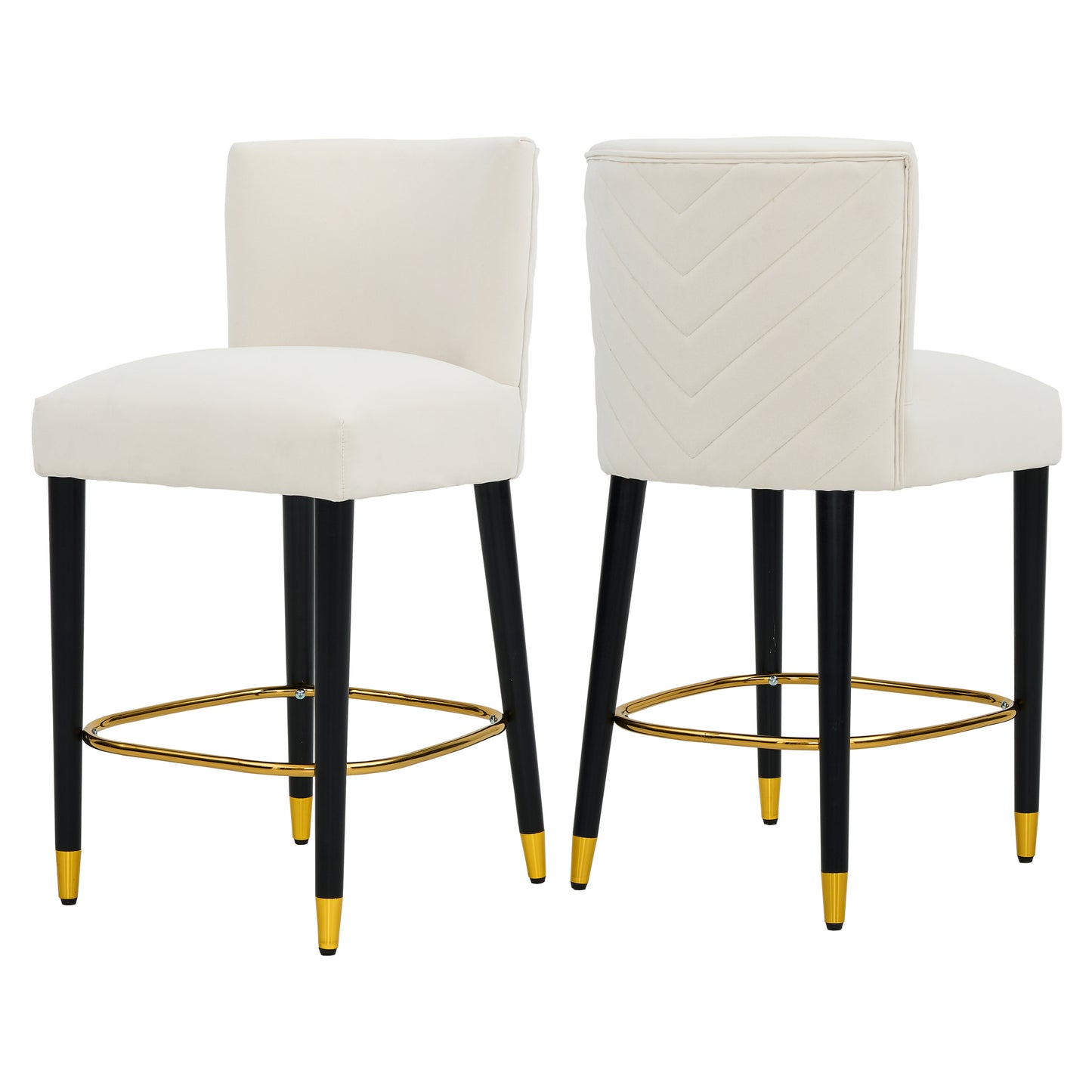 27inch-counterstool, Modern Design With A Smooth, Light - Colored