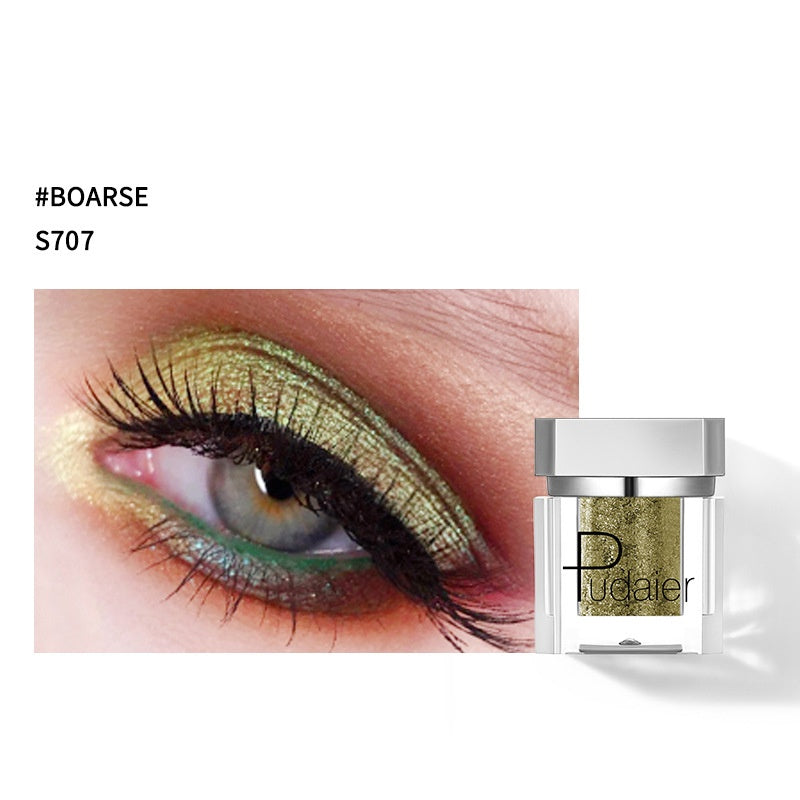 Long-Lasting Pearl-Illuminated Single Eyeshadow - Easy To Apply, Smudge-Proof