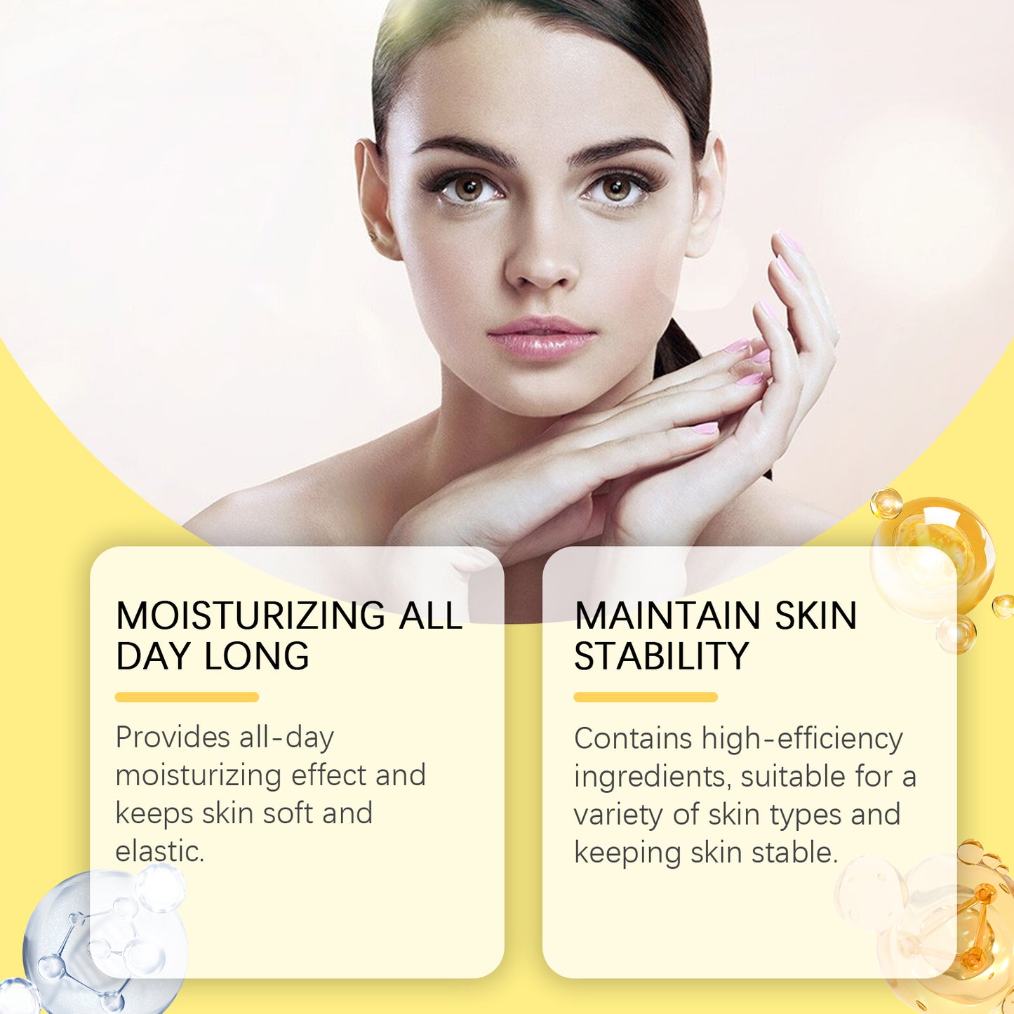 Brightening Facial Serum with Arbutin & Ceramide - 30ml Hydrating Formula