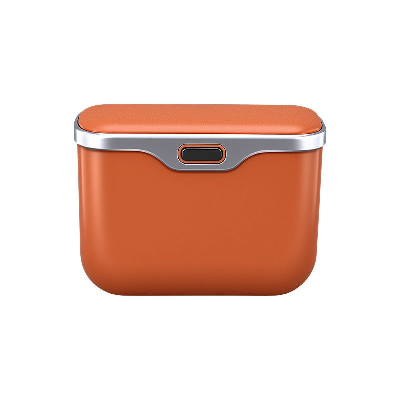 Car Trash Can Hanging Storage Bin Multi-Functional Interior Organizer