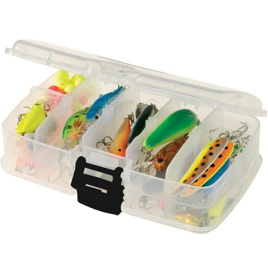 Plano Double-Sided Tackle Box for Small Fishing Gear - Clear