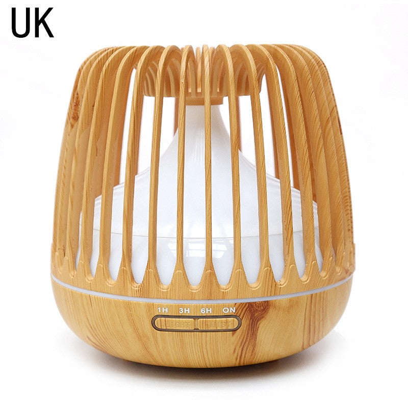 Wood Grain Aromatherapy Diffuser for Home & Relaxation