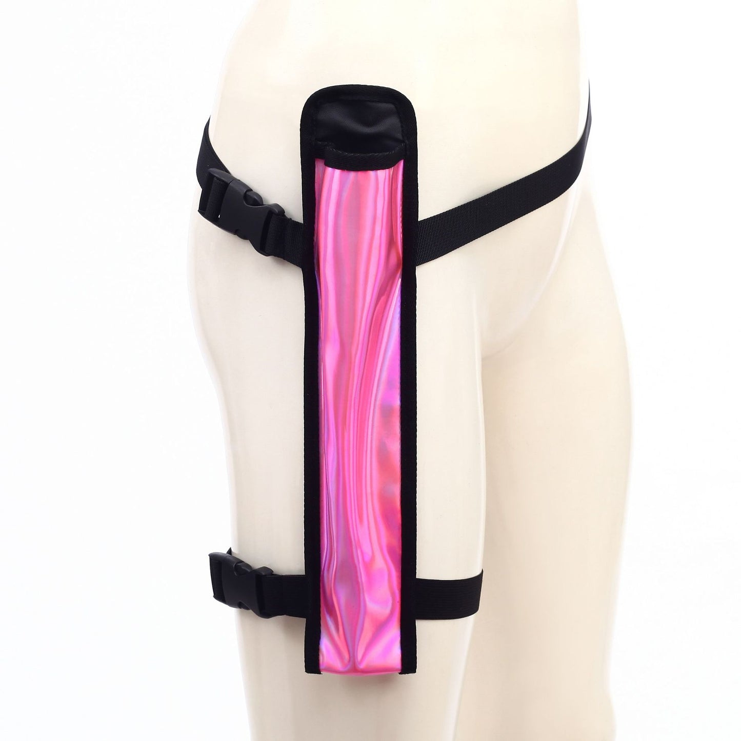 Reflective Fabric Fan Party Favor with Strap for Outdoor Sports