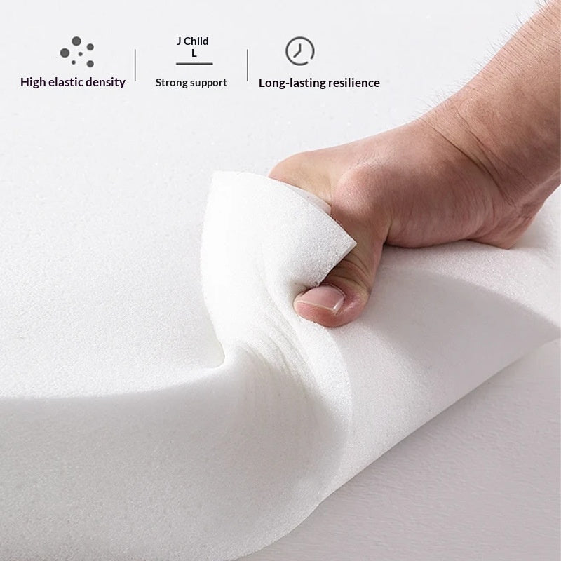 Reclining Memory Foam Pillow for Salon & Cervical Support - White