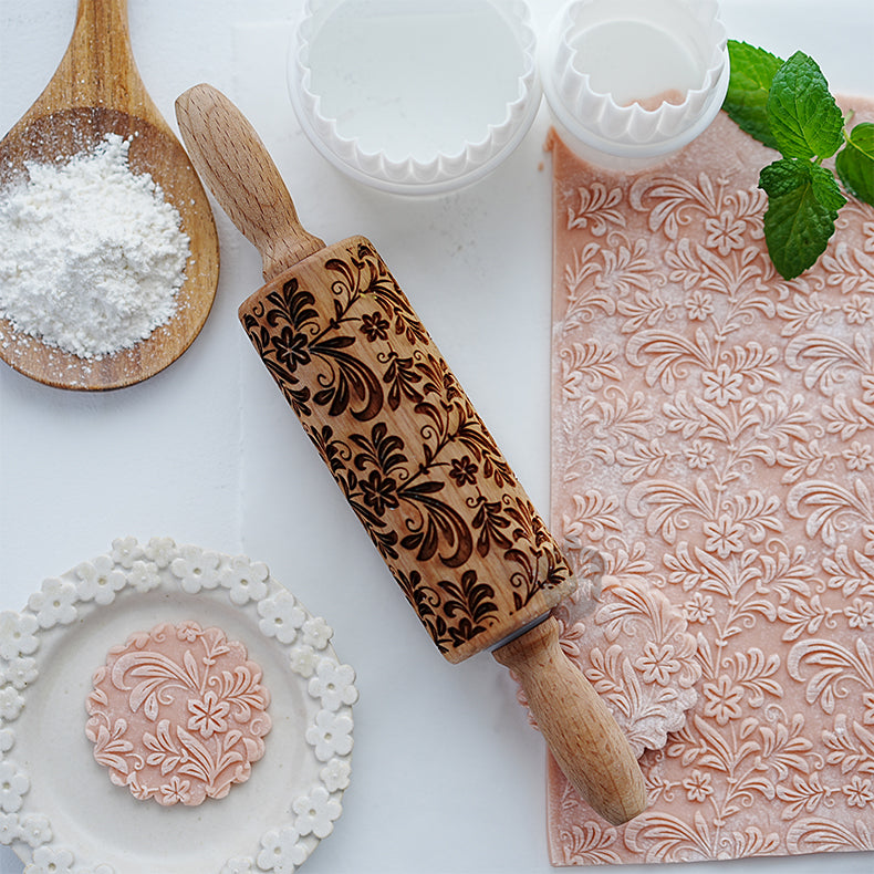 Jasmine Kitchen Rolling Pin for Baking and Cooking - Multiple Colors