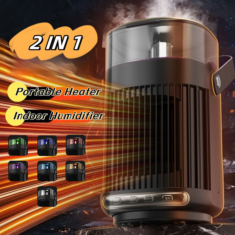 Portable Heater and Humidifier - High Power Warm Air Blower