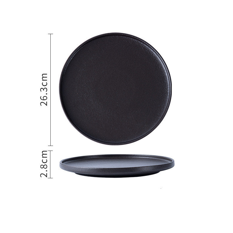 Ceramic Dinner Plate for Western Food - Household Dining Ware