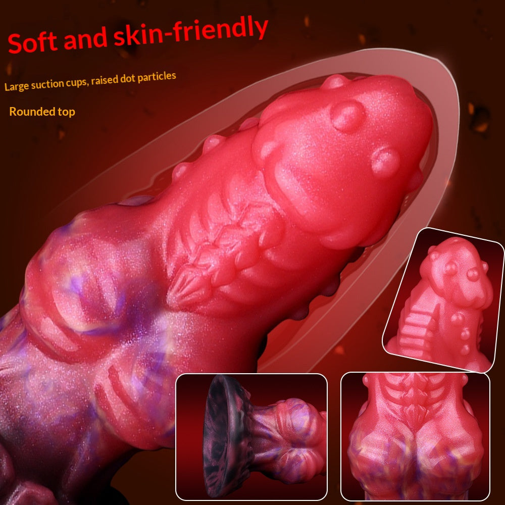 Silicone Rear Canal Dilator - Adult Wellness Personal Device, Red