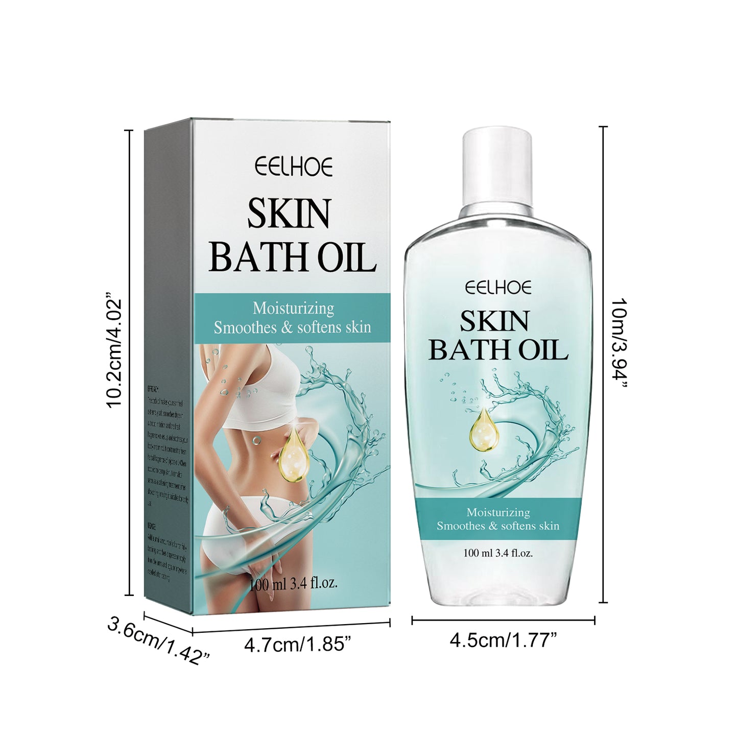 Moisturizing Shower Body Oil with Jojoba and Vitamin E