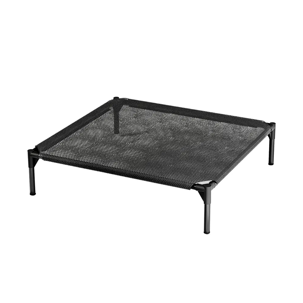 XL Elevated Mesh Pet Bed for Indoor & Outdoor Use - Breathable Cooling Design