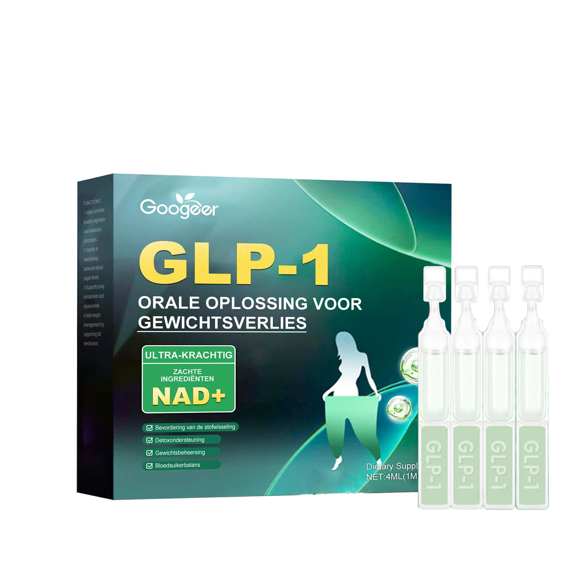 Herbal Supplement Drops - Green Tea, Moringa & Turmeric
