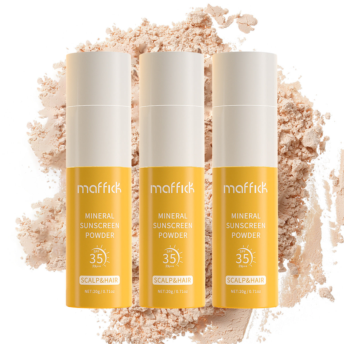 Sunscreen Dry Chemical Control Oil Spray Powder