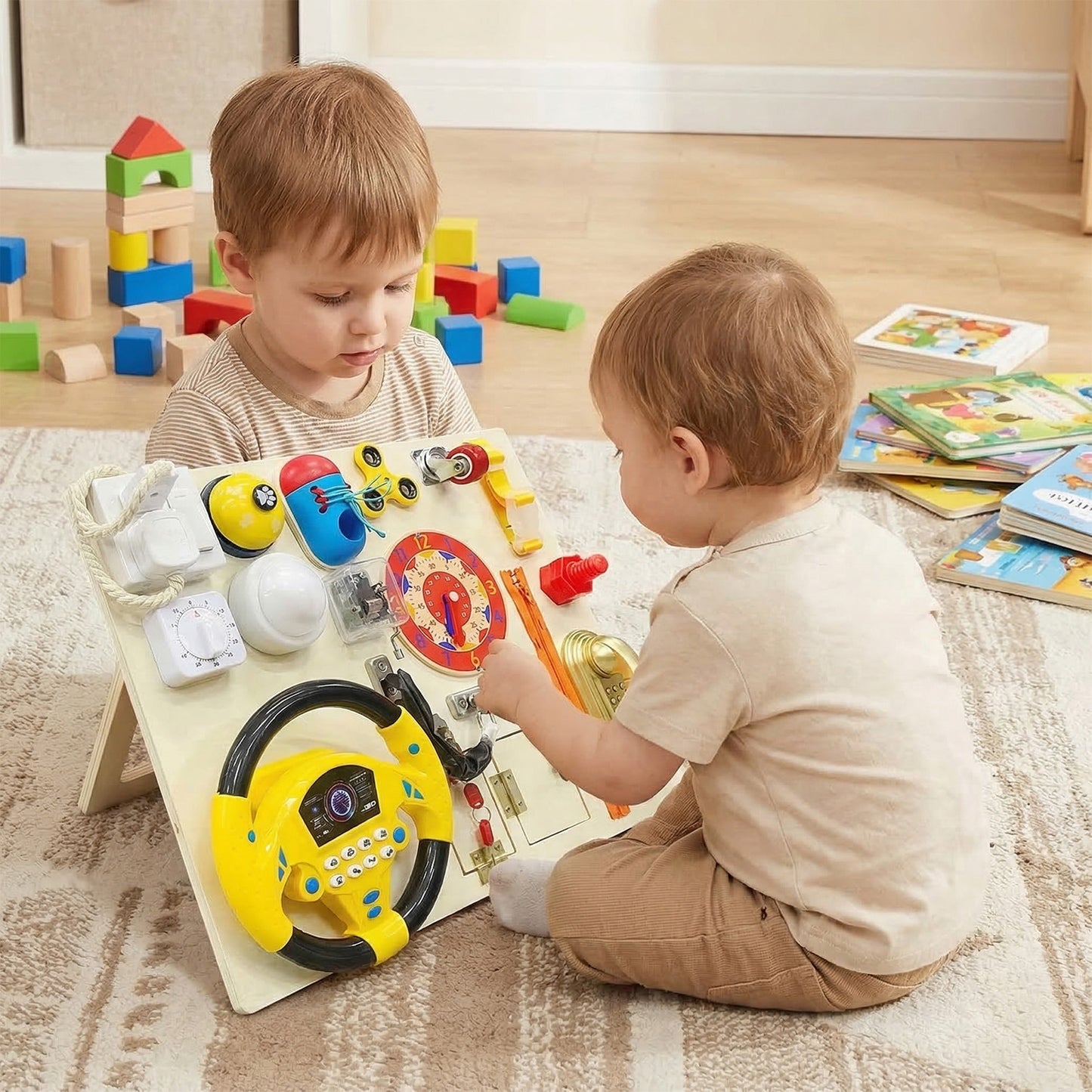 Toddler Sensory Activity Large Size Multifunctional Children Wooden