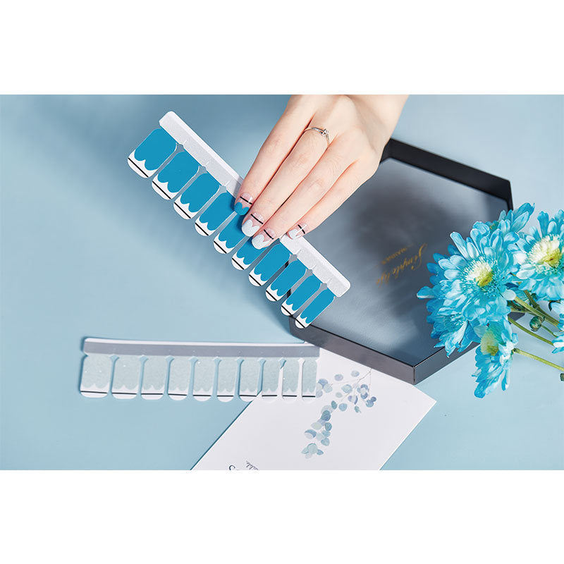 Tearable Color Nail Stickers