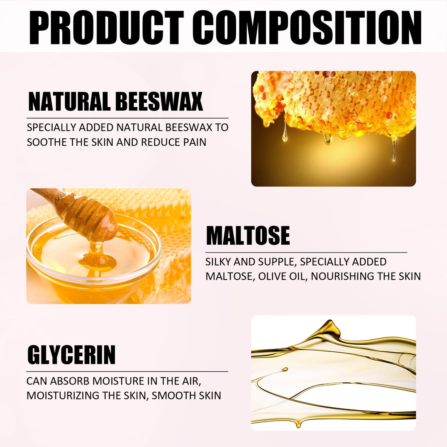 Gentle Hair Removal Spray Mousse for Face, Legs, Arms & Body