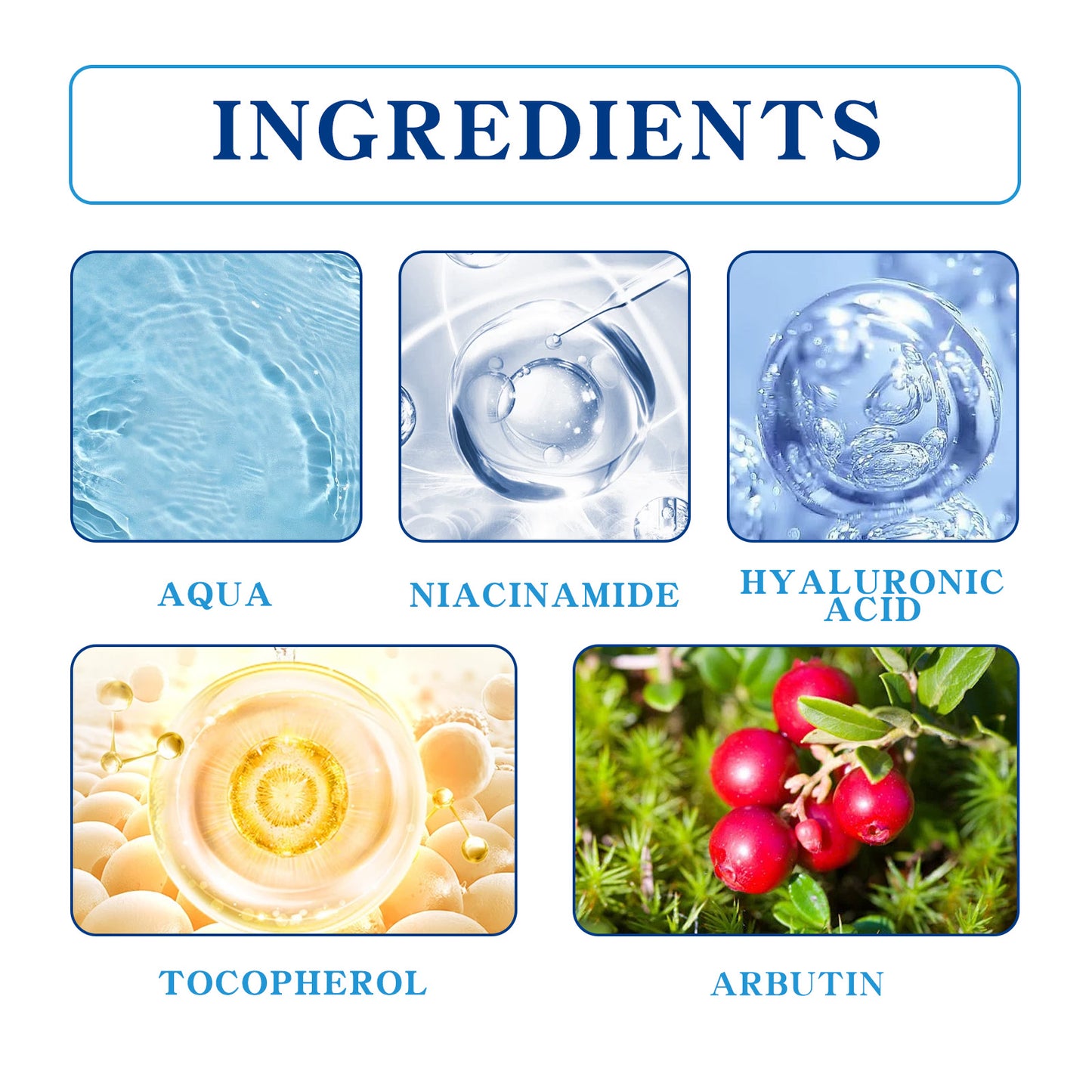 Brightening Facial Cream with Niacinamide & Hyaluronic Acid - Multiple Sizes
