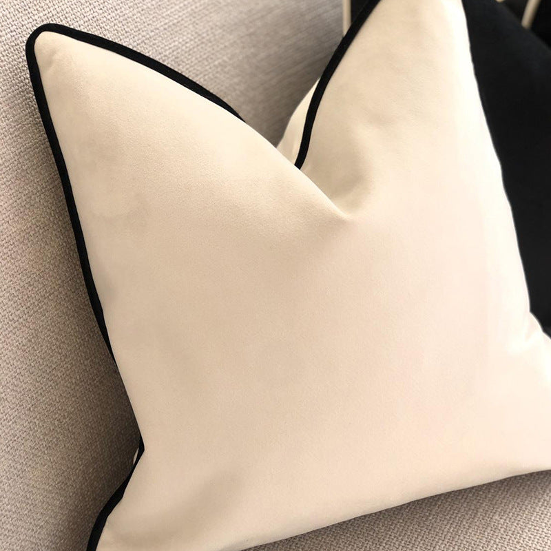 Solid Color Velvet Pillowcase - Home Decor Bedding 45x45CM